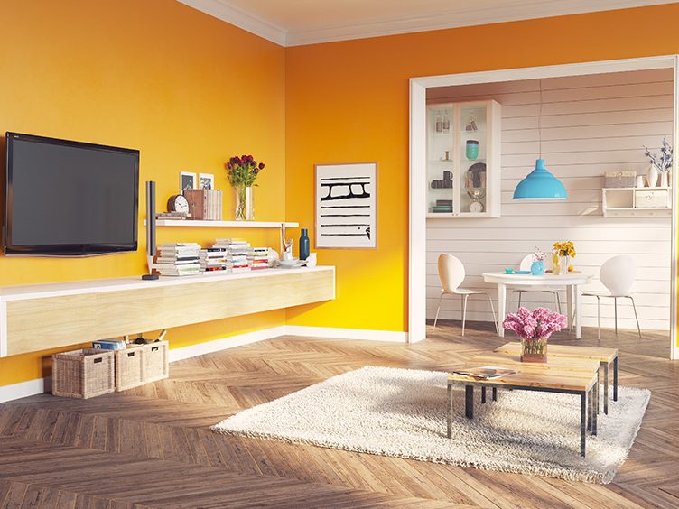 Yellow Interior Paint