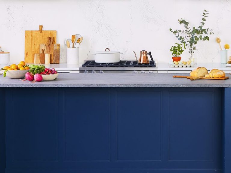 Blue Cabinet Paint