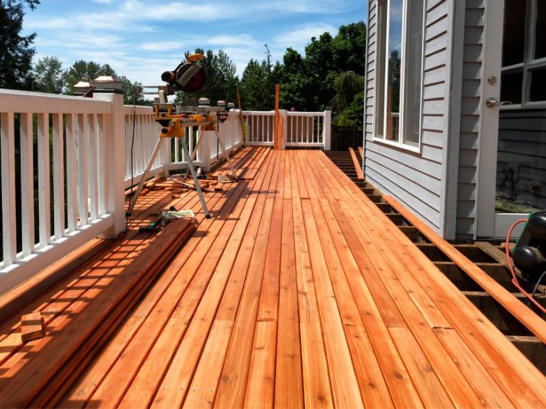 Deck Staining