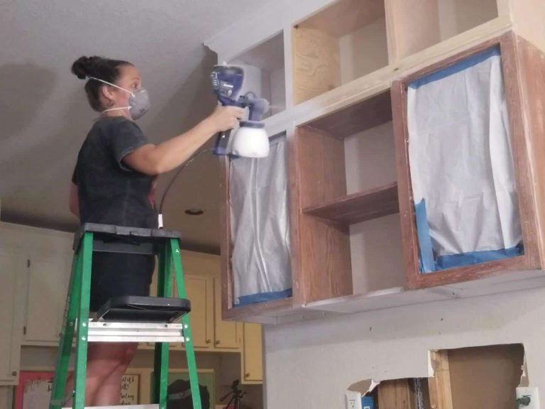 Paint Inside of Cabinets