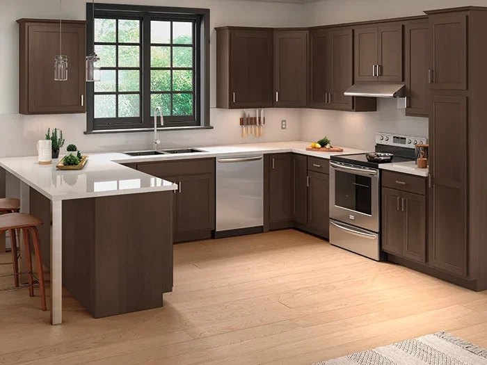 Dark Brown Cabinet Paint