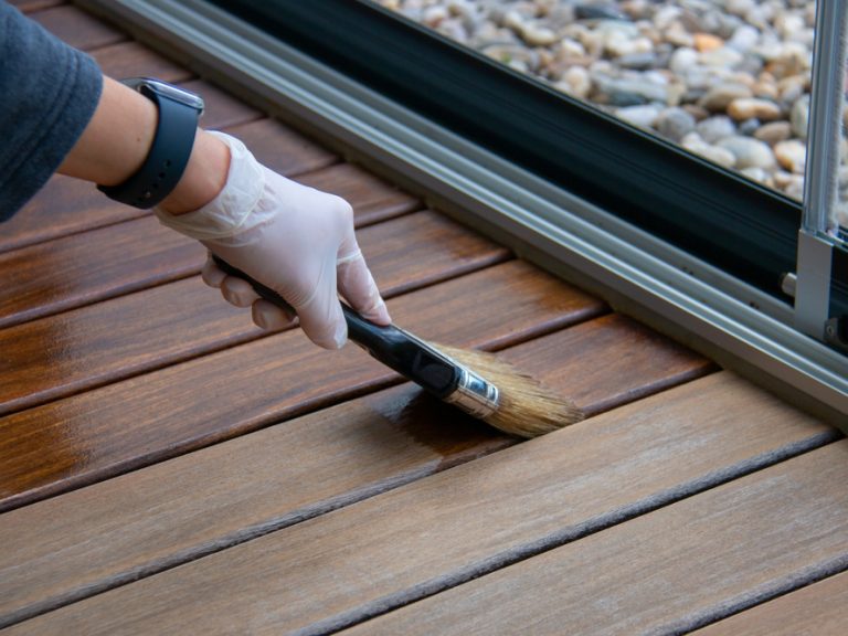 deck stain service allen tx