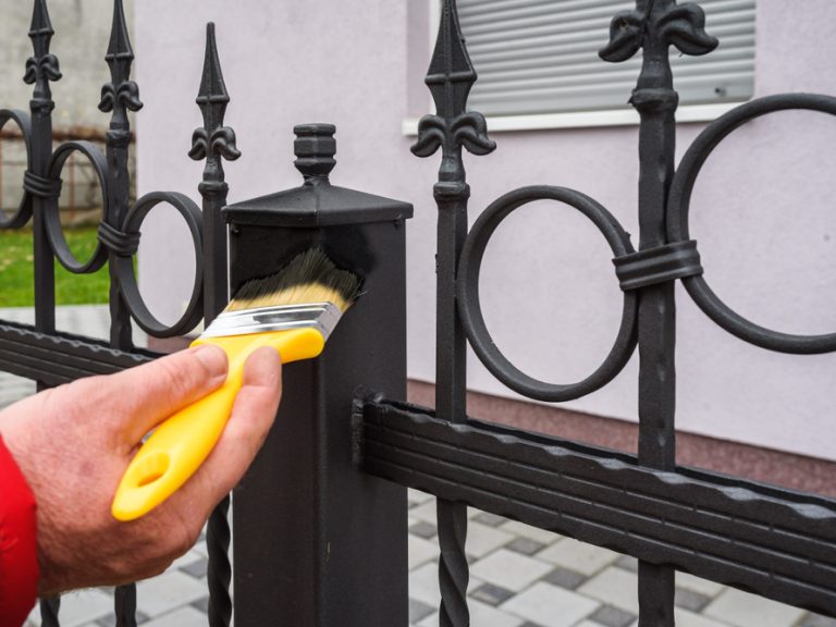 fence painting allen