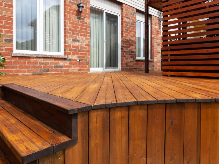 deck staining service in allen