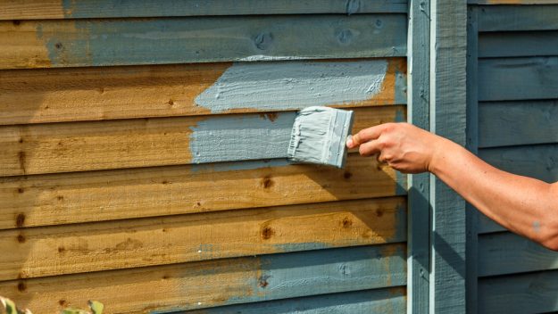 fence painting service in allen