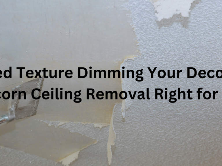 popcorn ceiling removal in allen tx