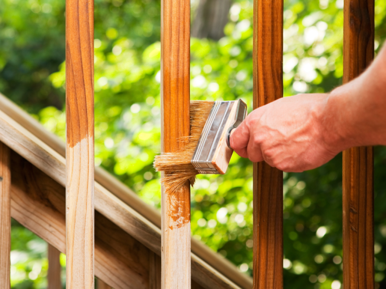 Deck Slippery When Wet Exploring Solutions for Improved Traction with Staining and Sealing