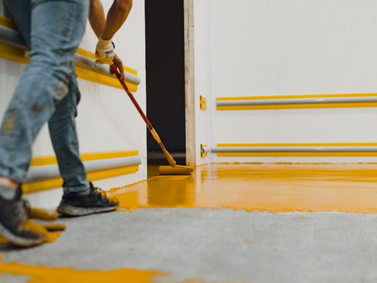Struggling with Floor Damage? See How Professional Painting and Coating Services Can Revive It!