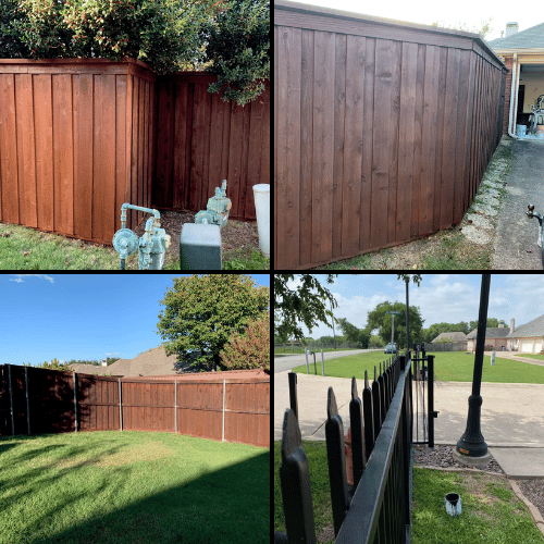 Fence Painting in Allen TX