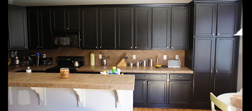 Painting Cabinets Black Painting Cabinets Black