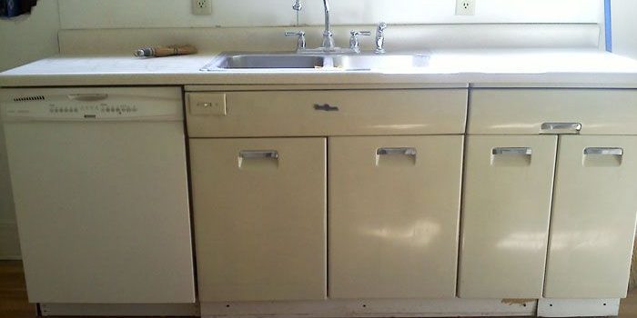 Painting Metal Cabinets