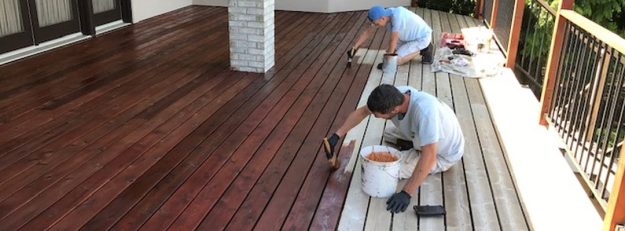 Deck Staining Service Deck Staining Service