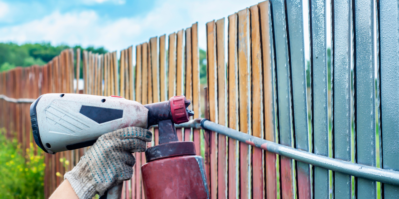 fence painting service fence painting service