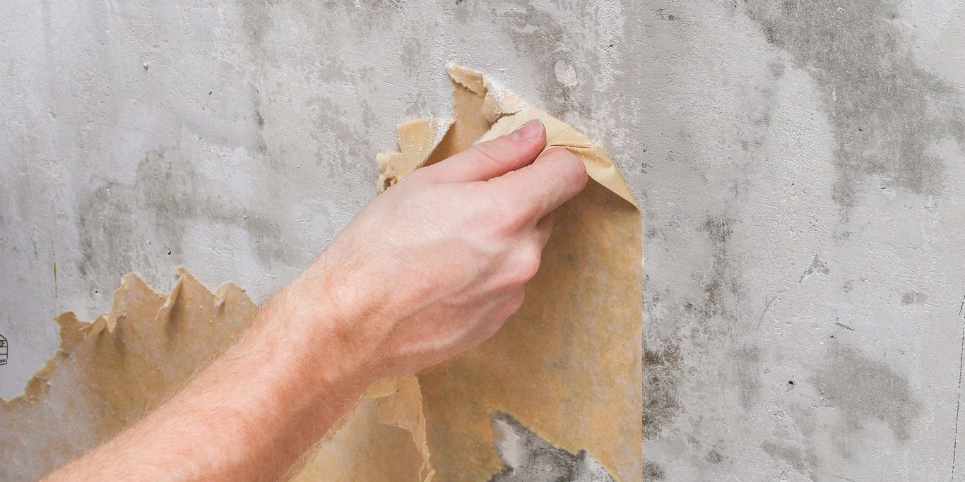 Can you provide step-by-step instructions for removing wallpaper efficiently